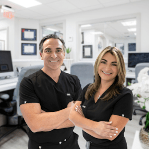 Image of Dr. Coletti and Dr. Duarte